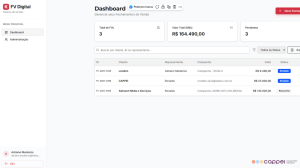 formulario de vendas